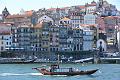 Die Anlegestelle befindet sich auf der Seite von Vila Nova de Gaia, so dass wir noch einen netten Blick auf die Altstadt von Porto hatten.